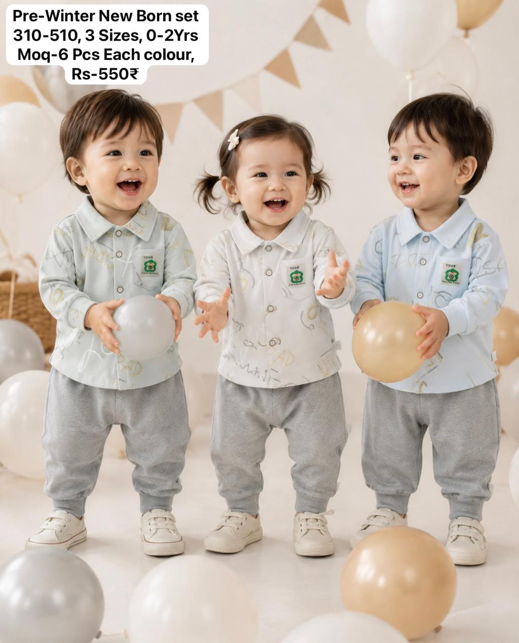 Newborn baby comfortable dress ￼