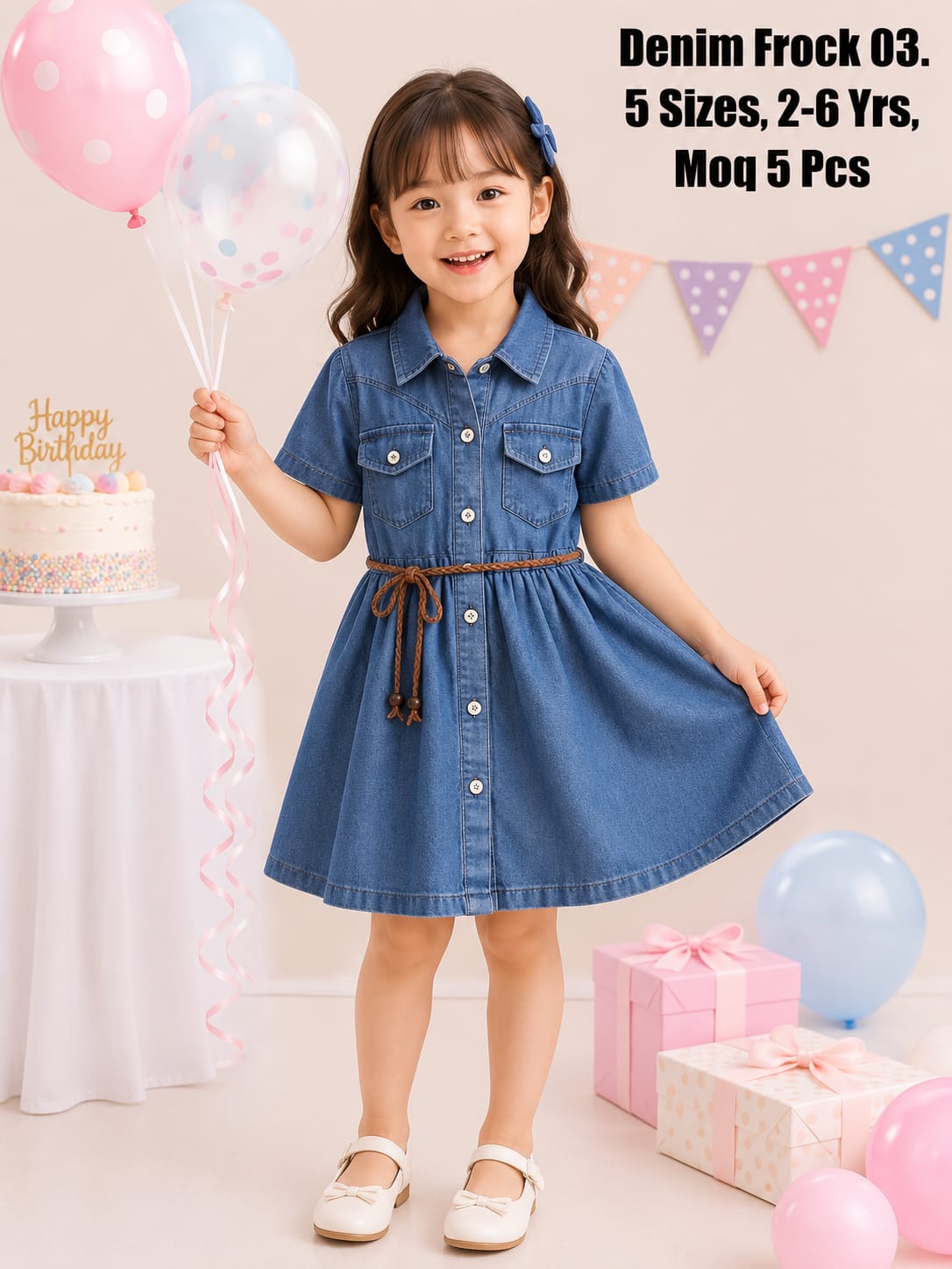 Denim Meddi Frok
