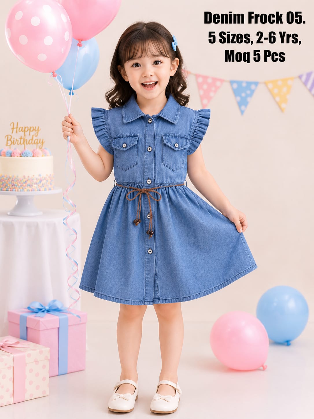 Denim Meddi Frok