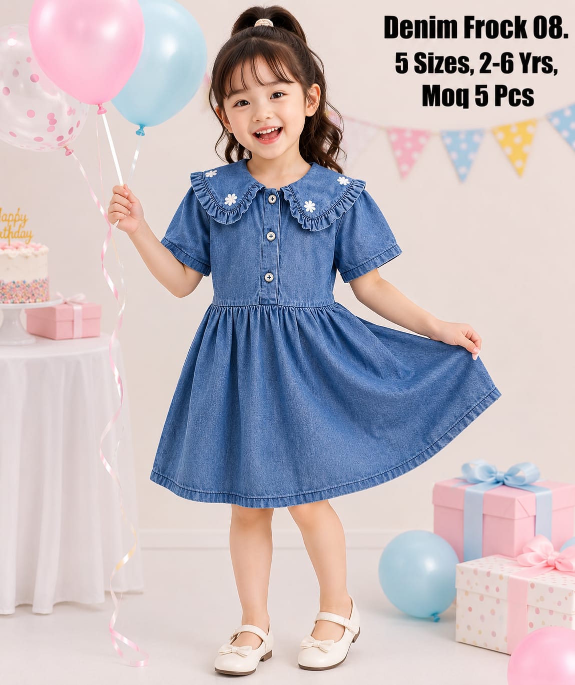 Denim Meddi Frok